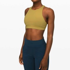 LULULEMON High Neck Energy Bra B/C Fig Leaf 🍂